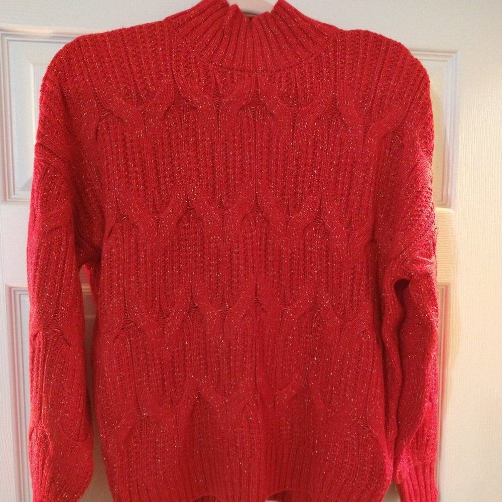 New Direction Mock Neck Sweater - NWT -  size Med.